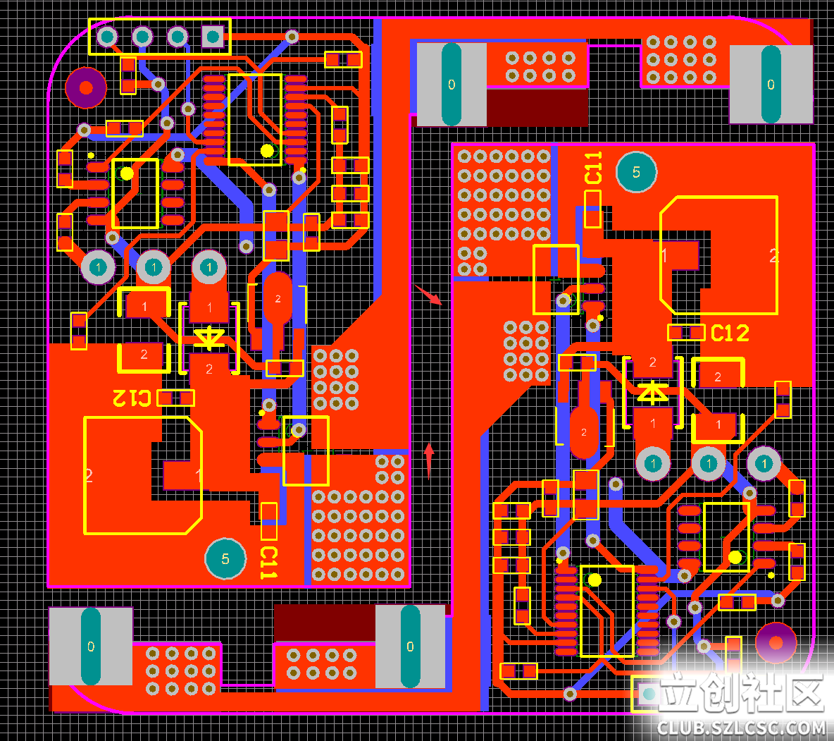 邮票孔怎么画的