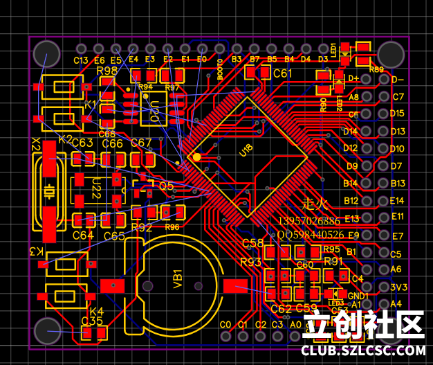 立创eda自动布线功能感觉不行啊